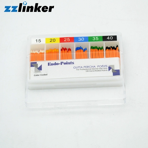 LK-R11 Siven Color Coded Gutta Percha Points Gapadent Endodontic 04 Taper Optional Dental Materials Price