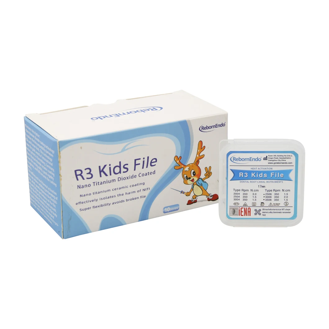 Factory Price Rotary Files Dental Endo Files for Root Canal Treatment File for Kids