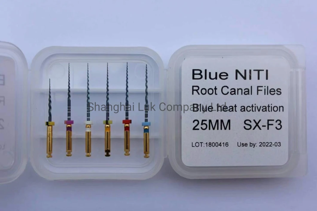 Hot Sale Top Quality Blue Niti Root Canal Super Dental Files