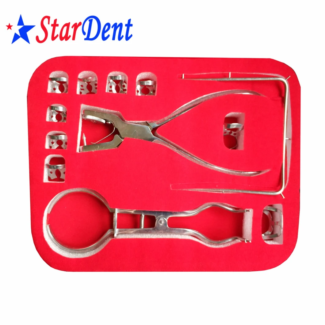 Dental Medical Rubber Dam Kit/Dental Instruments