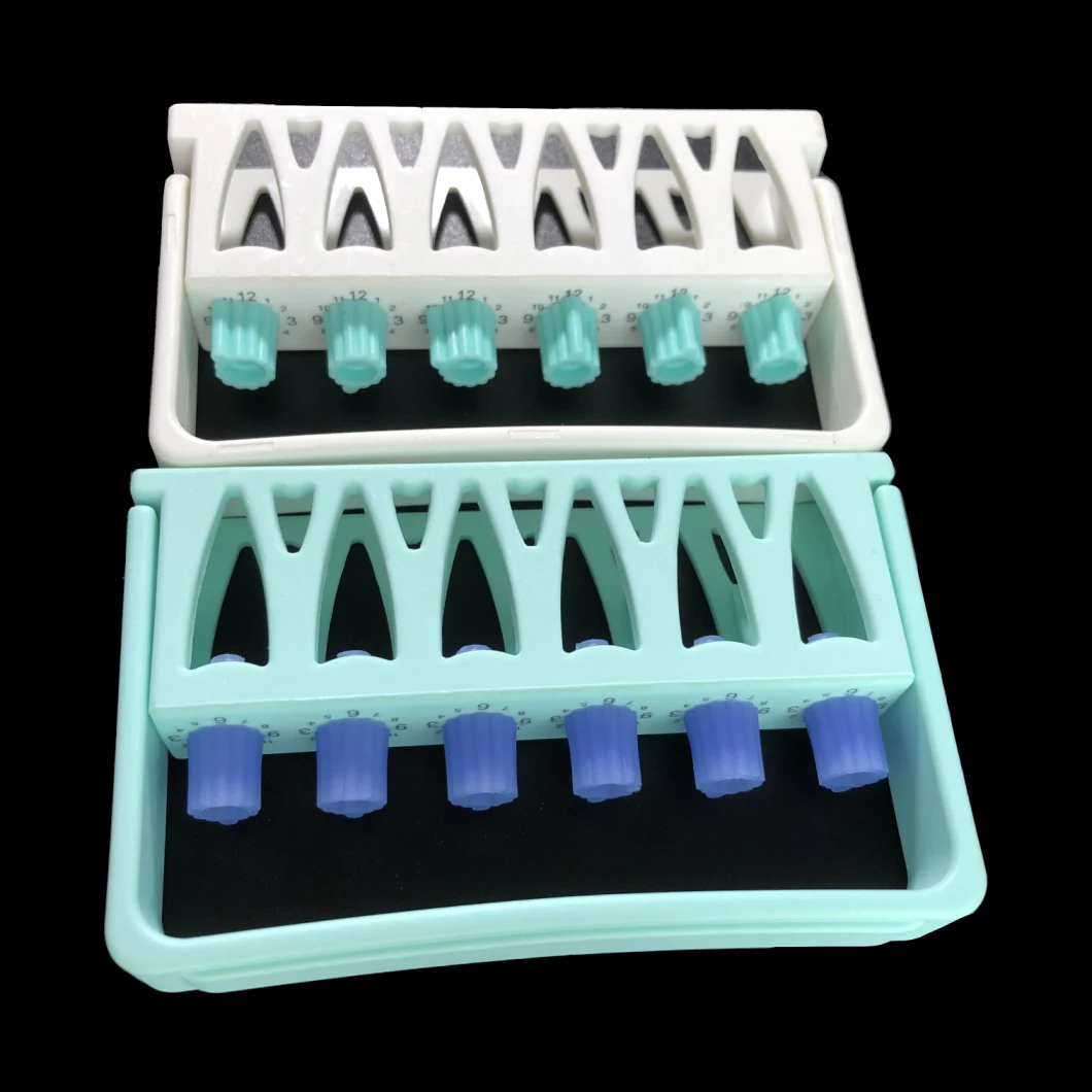 Dentist Root Canal File Counting Disinfection Stand