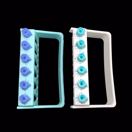 Dentist Root Canal File Counting Disinfection Stand