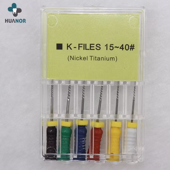 Dental Root Canal Files, KFiles, HFiles, Stainless Steel, Niti