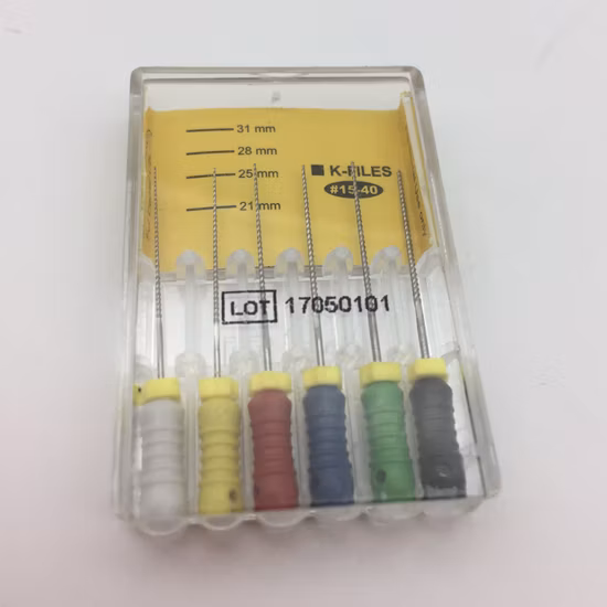 Hand Use Dental Niti K File Orthodontic Material Root Canal