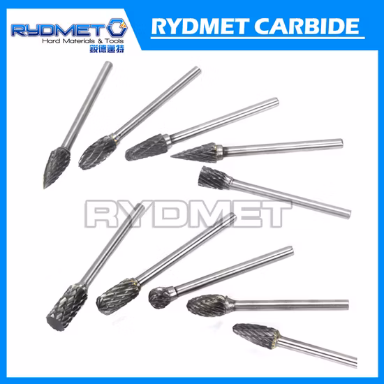 Bse Tunsten Cemented Carbide Burrs Rotary Files