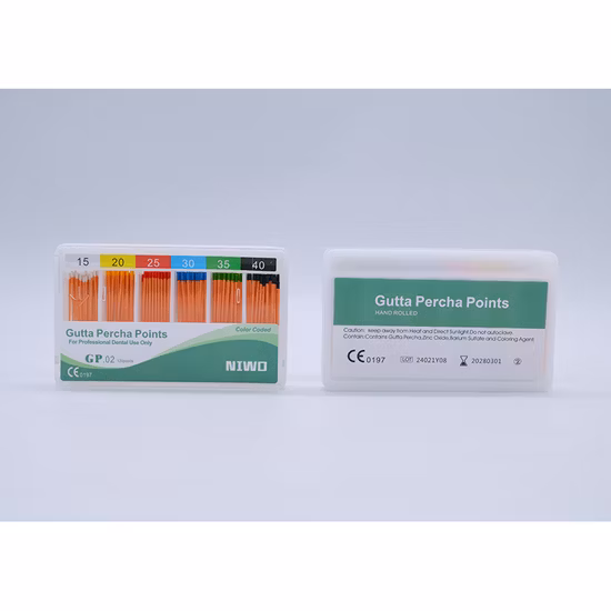 LK-R11 02 Taper 15-40# 45-80# ISO Universal Dental Endodontic Gutta Percha Points Materials Price