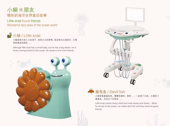 High Quality Dental Unit My-M007m-a Gunagzhou Kids Dental Chair Instrument