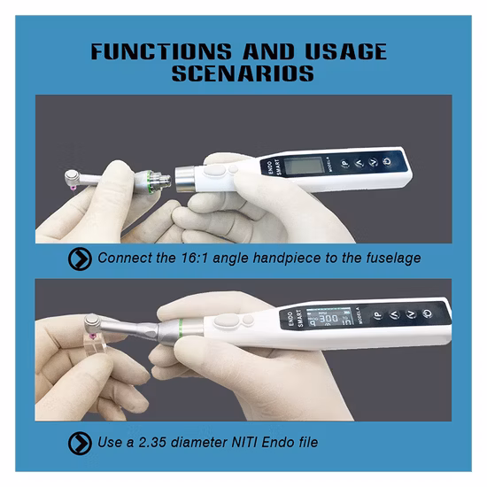 Color Optional Economic Wireless LED Dental Endo Motor